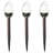 White Low Voltage Solar Powered Integrated LED Pathway Light Pack