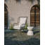 15.75'' Stone Outdoor Side Table