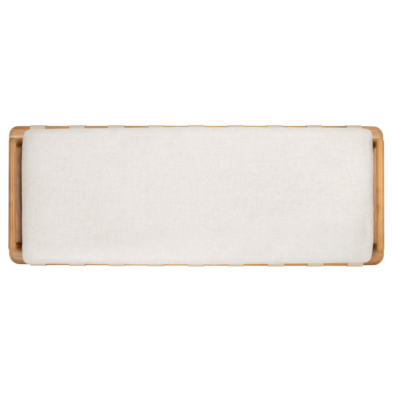 Constantine Upholstered Bench, Natural
