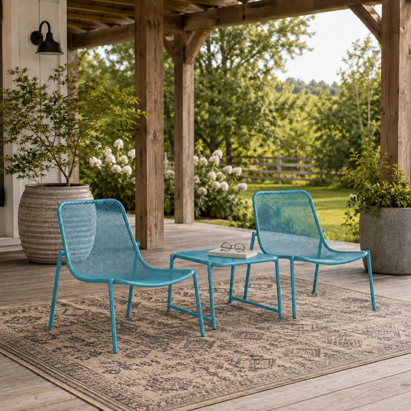 Ensemble de conversation Kincaid, Teal
