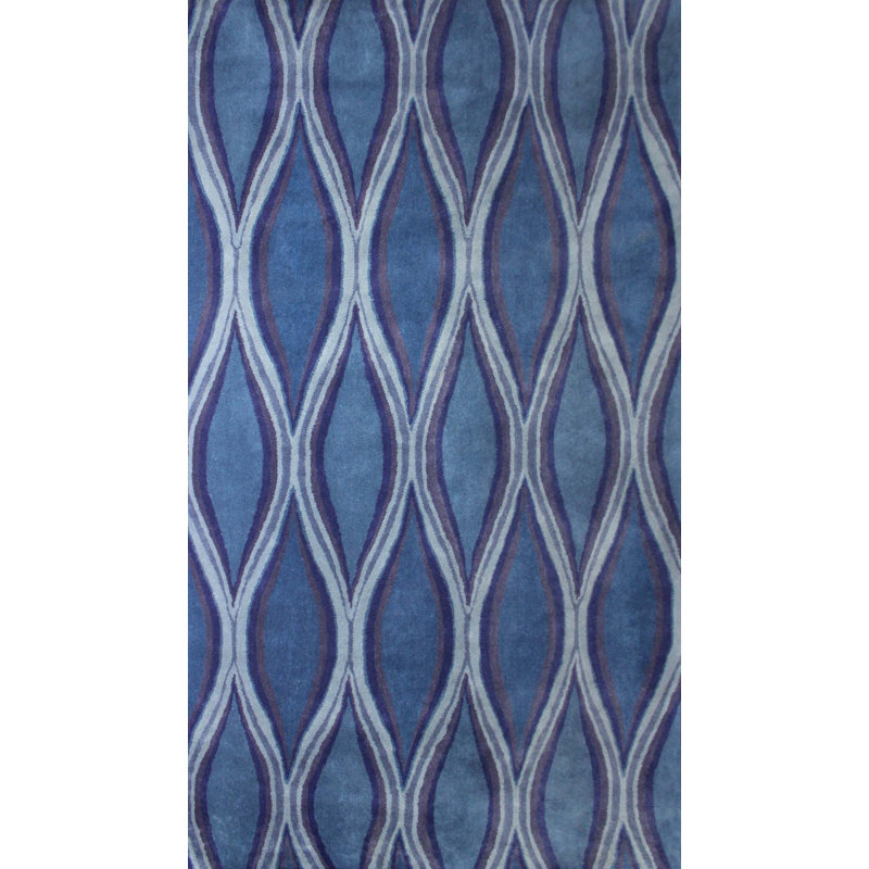 Barba Geometric Indoor Rug, Rectangle 5' x 8'