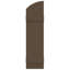 Builders Edge, paire de volets standard à quatre planches jointes avec arche, planche-n-lattes-109727593-36607429