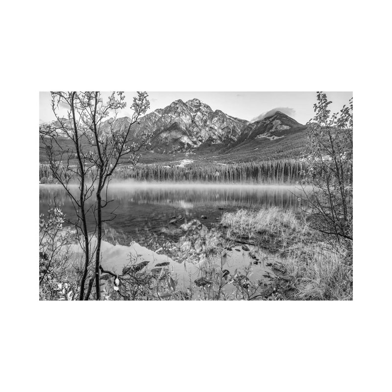 Pyramid Mountain From Pyramid Lake, Jasper National Park, Alberta, Canada by Tim Fitzharris - Gallery-Wrapped Canvas Giclée on Canvas