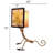 Louisiana Metal Novelty Lamp-1211134066