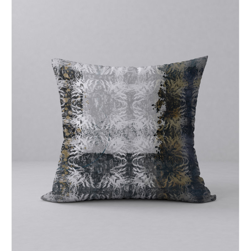 Housse de coussin carrée et coussin de satisfaction K.O., H 20 po x l 20 po