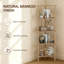 41.5 cm W Bamboo / Rattan Shelving Unit