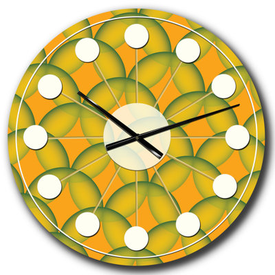 Horloge murale rétro Mid-Century