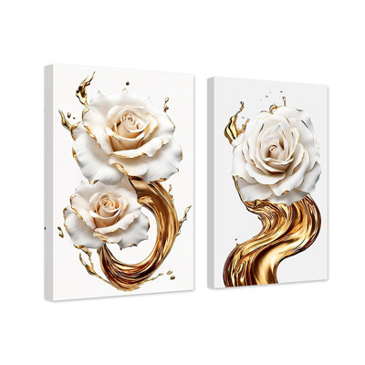 2 Piece Wrapped Canvas Print