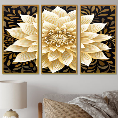Erin - Dahlia Wall Art Print Set