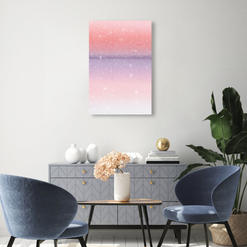Peach Coastline II Print by Oliver Gal, 30"H x 20"W, Gallery Wrapped