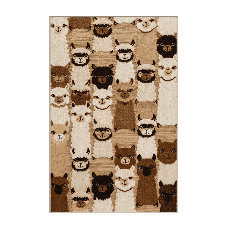  Tapis lavable en alpaga, Rectangulaire 2 pi x 3 pi