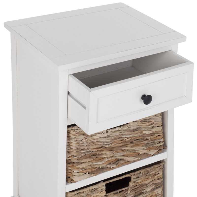 Painswick Side Table, Distressed White
