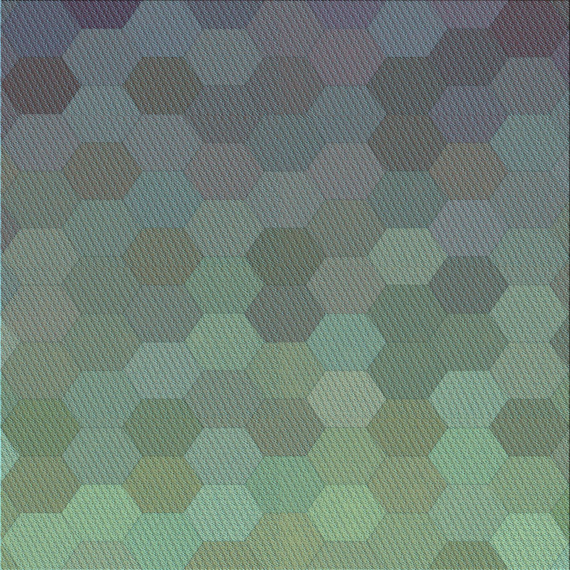 Performance Wool Geometric Indoor Rug, Square 4'