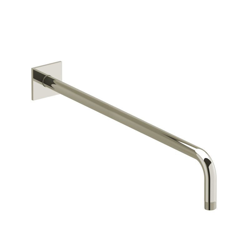 Bras de douche mural 20 po Riobel, Nickel poli