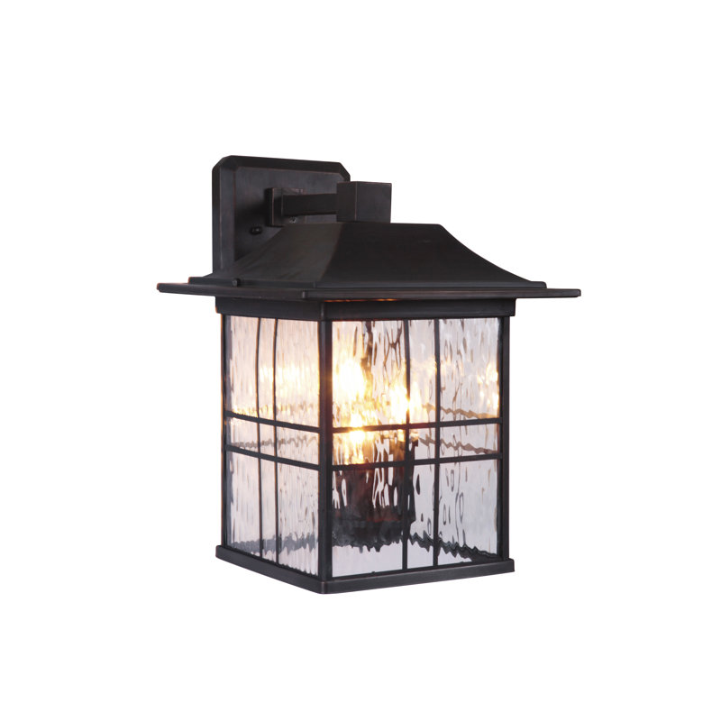 Lanterne murale d’extérieur 3 lumières Sanderson