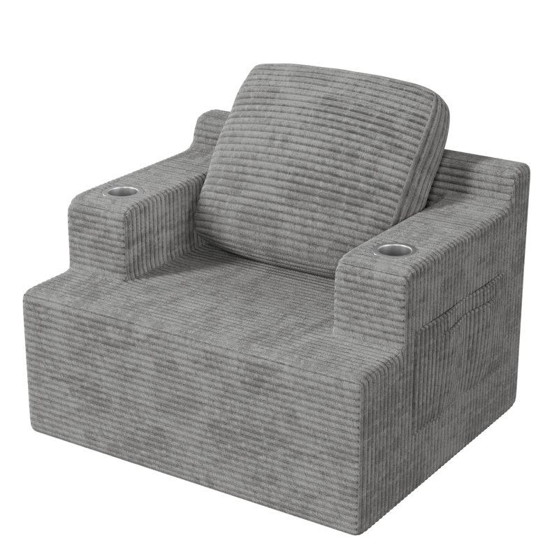 Canapé 41,34 po, Gris
