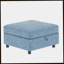Canapé-lit, causeuse 2 places, canapé-lit moderne Mid-Century avec rangement pour petits espaces, salon, dortoir, chambre à coucher-257100659