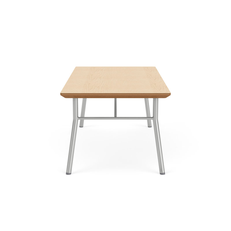 Lesro Table basse Mystic, Natural Wood, Silver