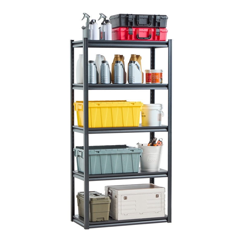 Storage Shelves 5-tier Garage Storage Shelving, 72" H x 36" W x 18" D