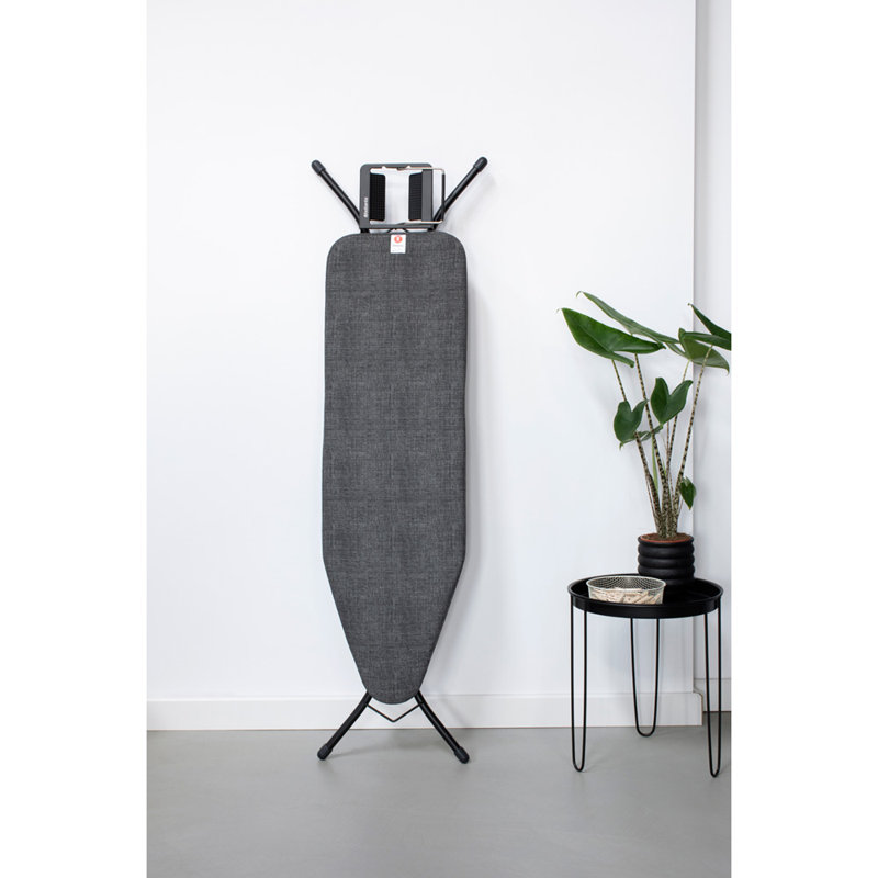 Brabantia Green Freestanding Ironing Board with Steam Iron Rest