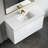 Dowell 48" Rectangular Drop-In Resin Single Bathroom Vanity Sink with Overflow
