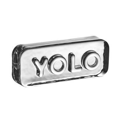 Paroles Paroles Lead Free Crystal Paper Weight