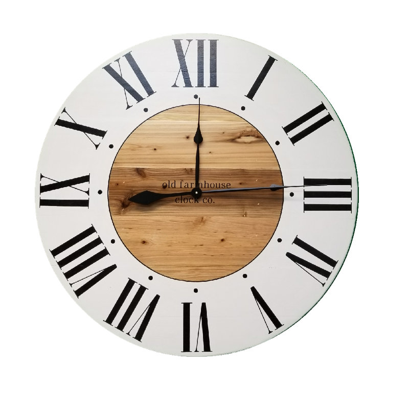 Horloge murale surdimensionnée Collymore, Moyen