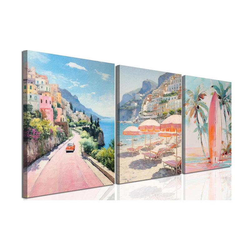 3 Piece Wrapped Canvas Print