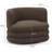 Astor Brown Boucle Swivel Hotel Lounge Chair-1212566933