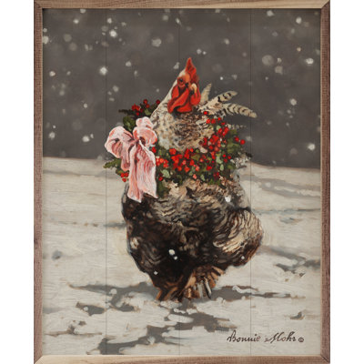 Holiday Rooster By Bonnie Mohr