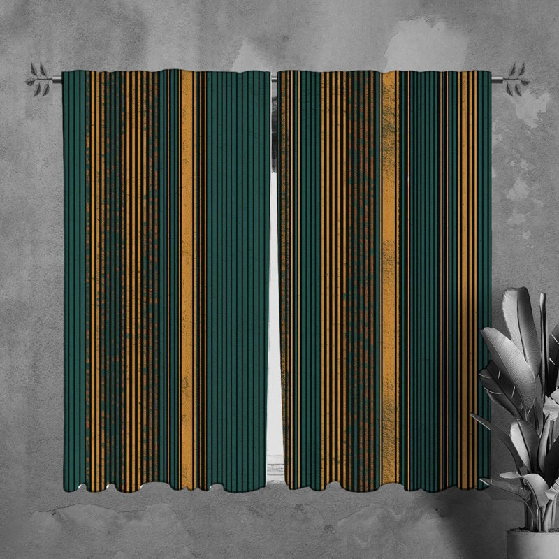 Paire de rideaux obscurcissant en polyester Tashiana, L 20 po x L 82 po