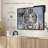 " Endangered White Tiger Canvas Print "-101457047