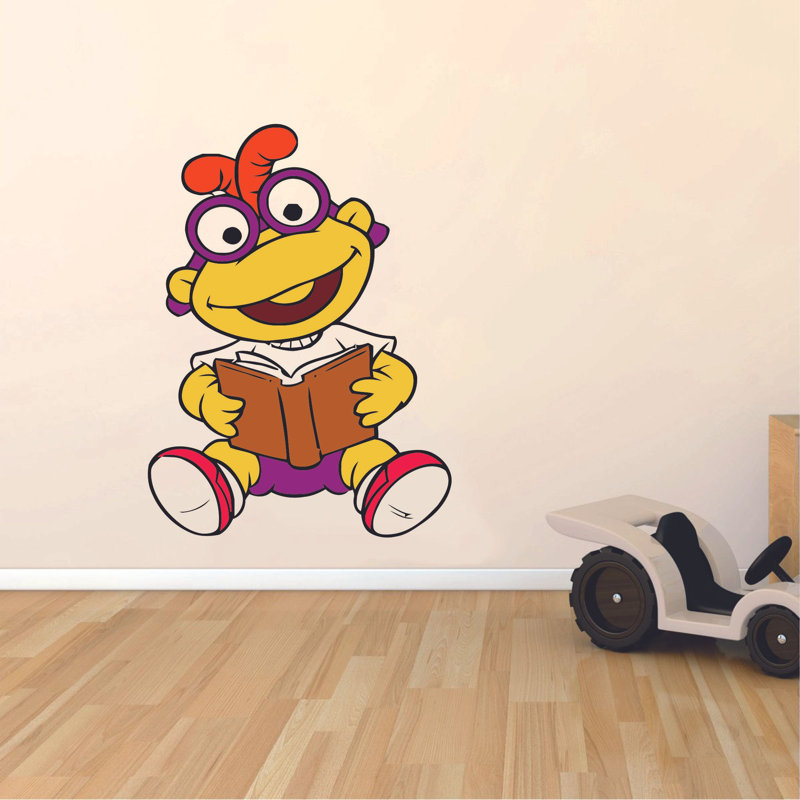 Adhésif mural mignonne petite grenouille, 20 po x 12 po