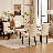 Faux Leather Upholstered Dining Chairs-704175641
