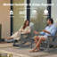 Chaise berçante d'extérieur surdimensionnée en plastique Adirondack-1084189521