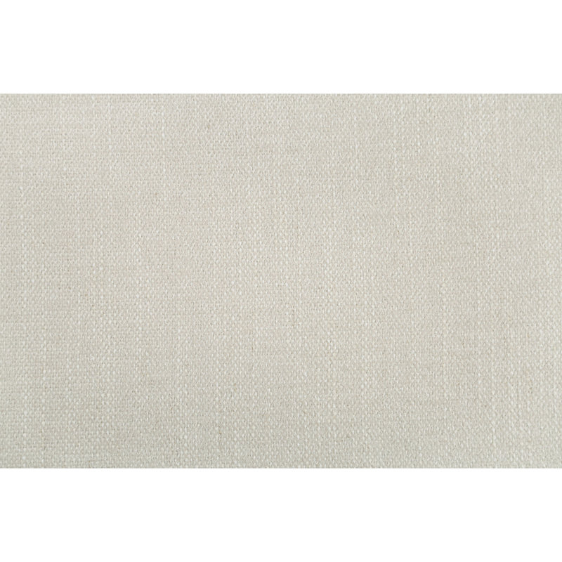 Chaise d'appoint 2 chaises - Tissu blanc et finition chêne 220 lb Support de poids 20 po Largeur du siège 18 po Profondeur Hauteur Dossier 34,32 po Produit 2 - Capacité de rembourrage de 20,51 sièges élégants