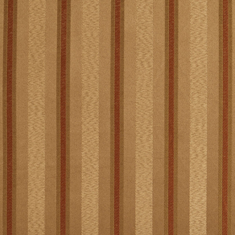 Tissu à rayures brocade, Brun/beige