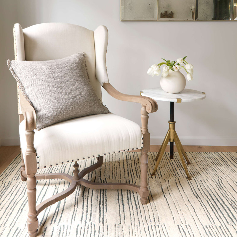 Avery Everglade Hand Tufted Wool Rug, Rectangle 5' x 8'