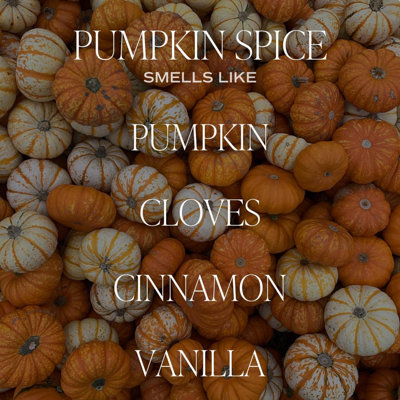 Pumpkin Spice Scented Jar Candle