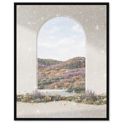 Window To Paradise II Print by Oliver Gal