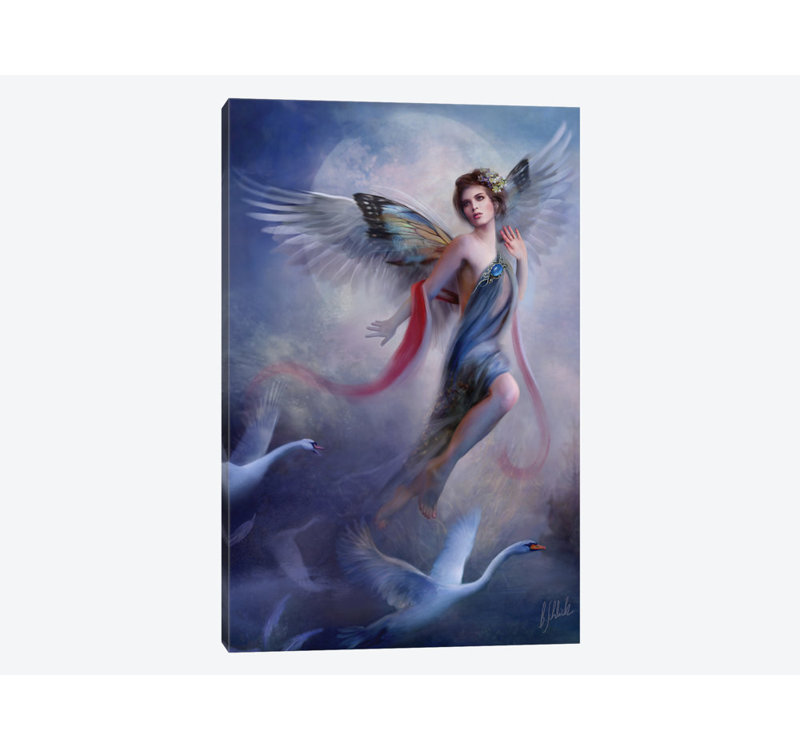 « ode », impression sur toile, H 60 po x l 40po x P 1,5 po, Toile tendue