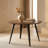 Hampson 47" Round MDF Dining Table – Compact Modern Table with Iron Legs for Kitchen, Dining Room, or Small Apartment Spaces-13514946