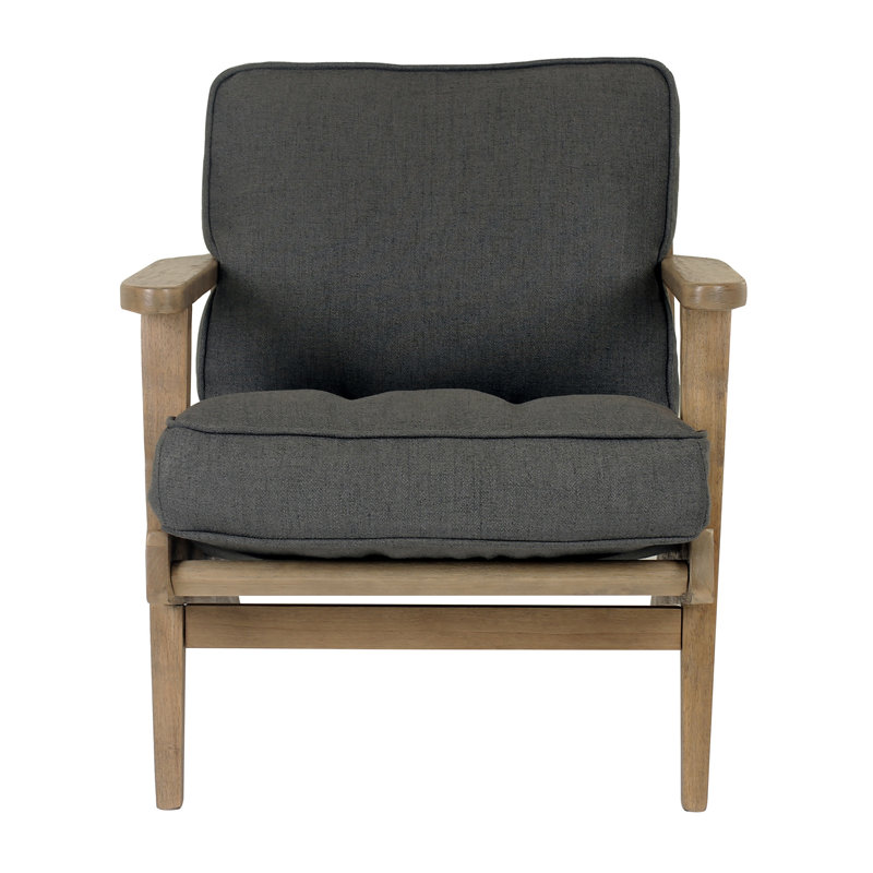 Clara Lounge, Tissu gris / polyester