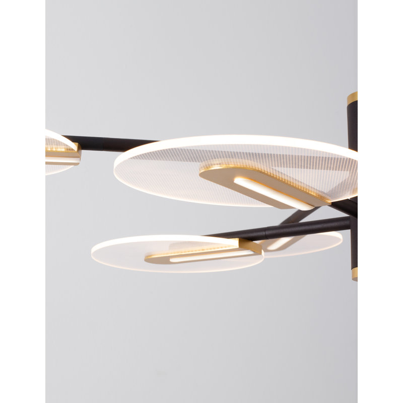 8 - Light Sputnik LED Chandelier