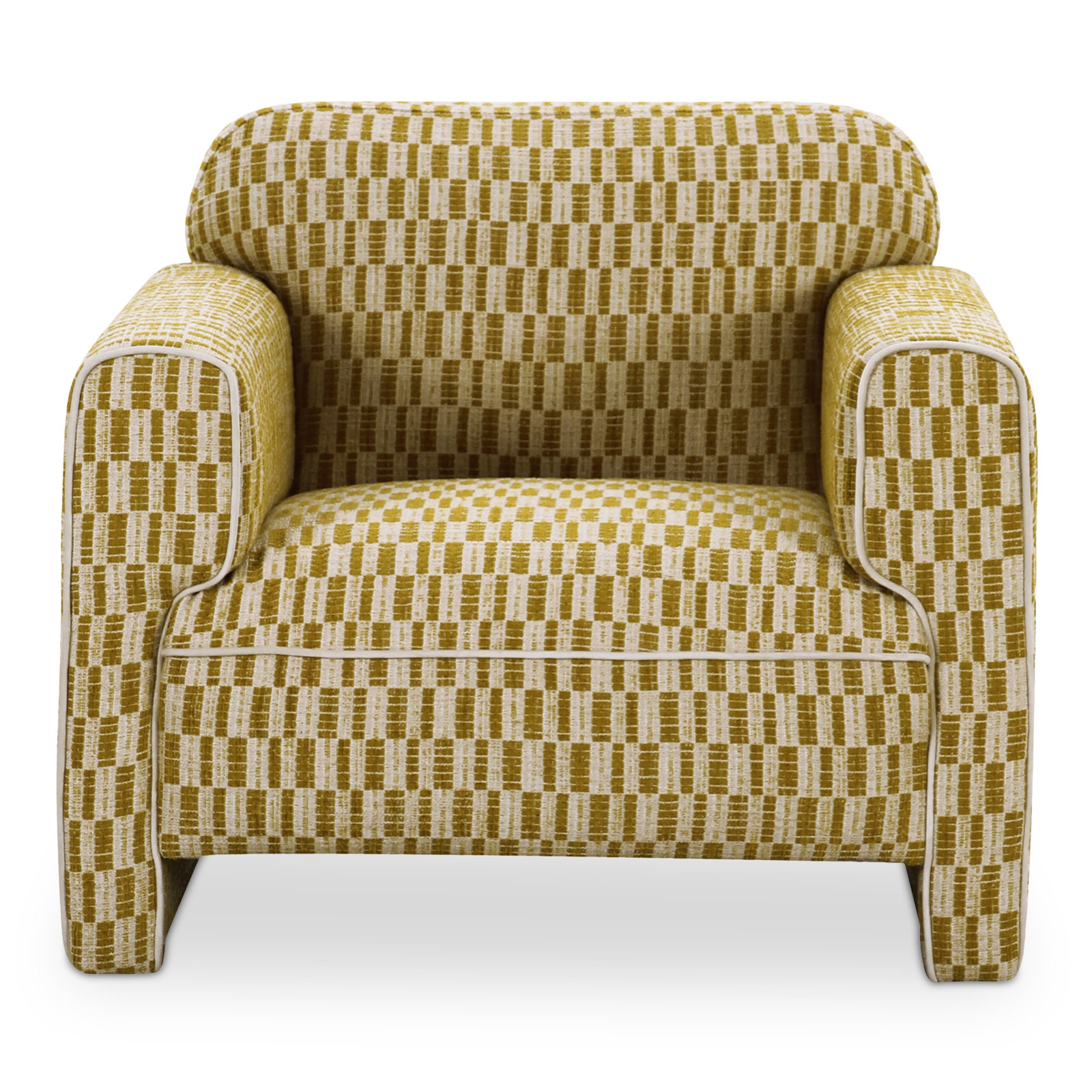 Bieke Accent Chair Chartreuse, Green, Abstract
