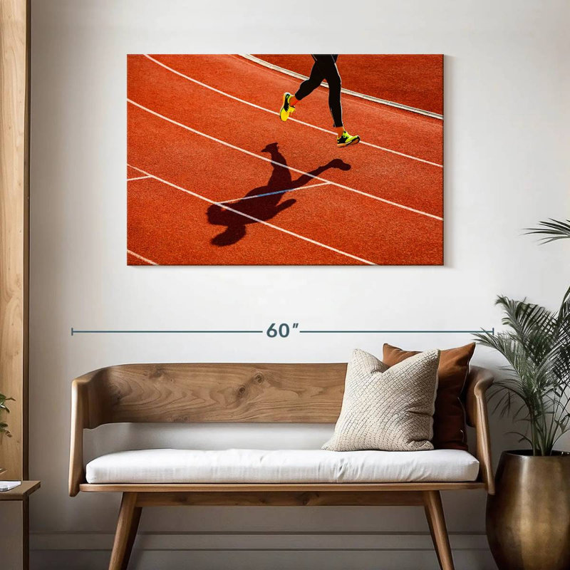 Levitating Runner, 30" H x 45" W