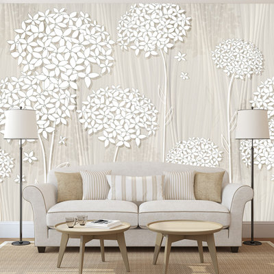 Creamy Dantiness Wall Mural