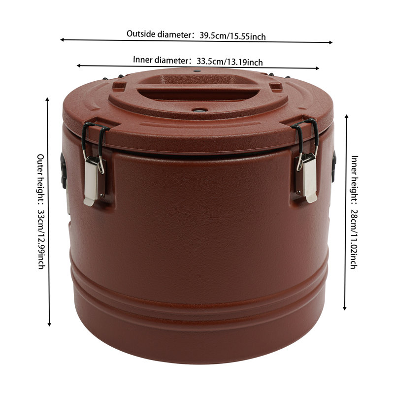 Damaya Food Storage Container (30L ), Brown
