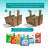 Wood Laundry Room Organizer-134088505