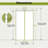 Four Shelf Double Primed Sliding Barn Door With Mounting Hardware Kit（Bookshelf Style）-101365209
